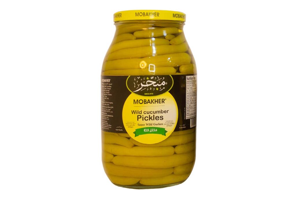 Mobakher Wild Cucumber Pickles 640g