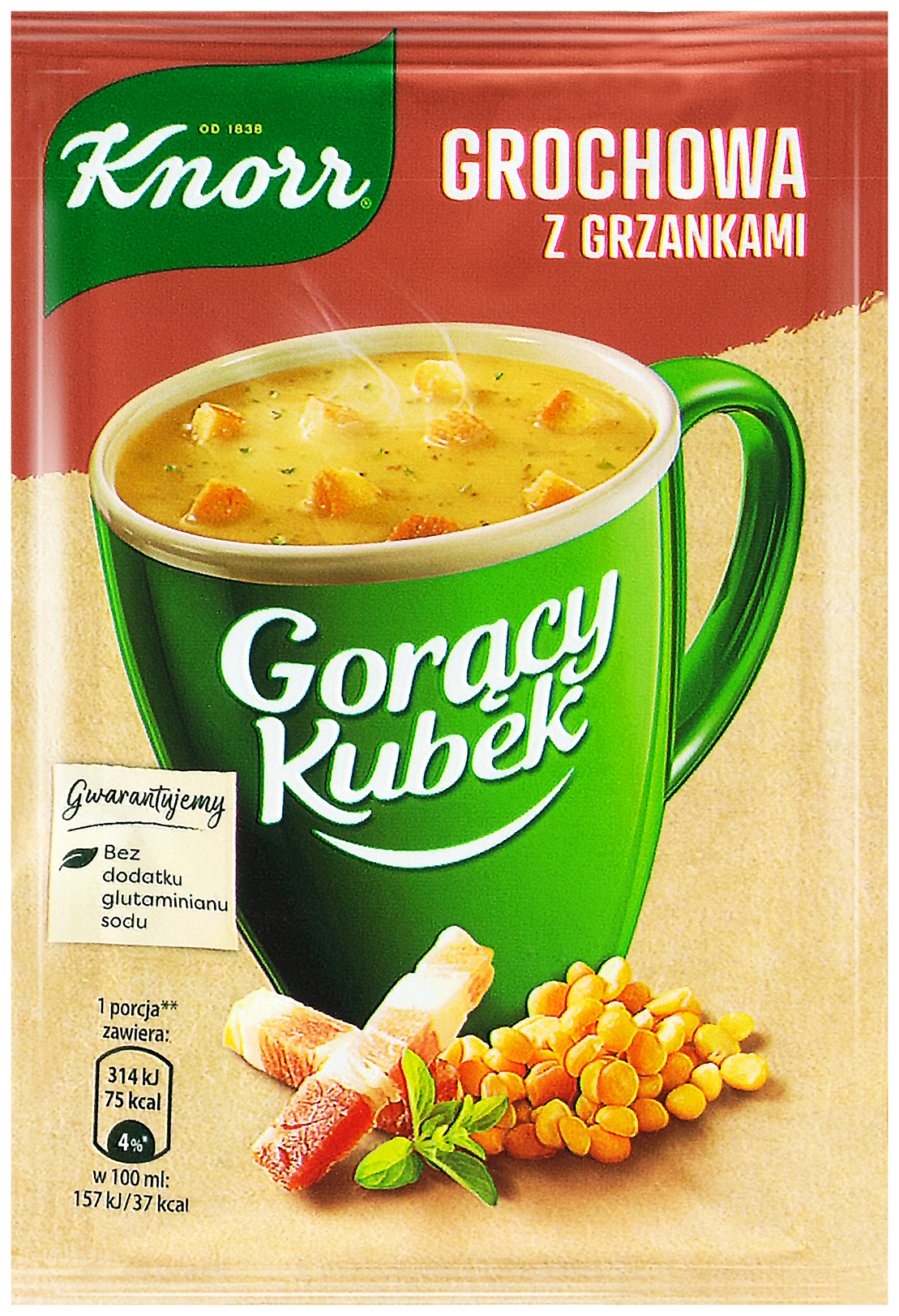 Knorr Yellow Pea soup 21g