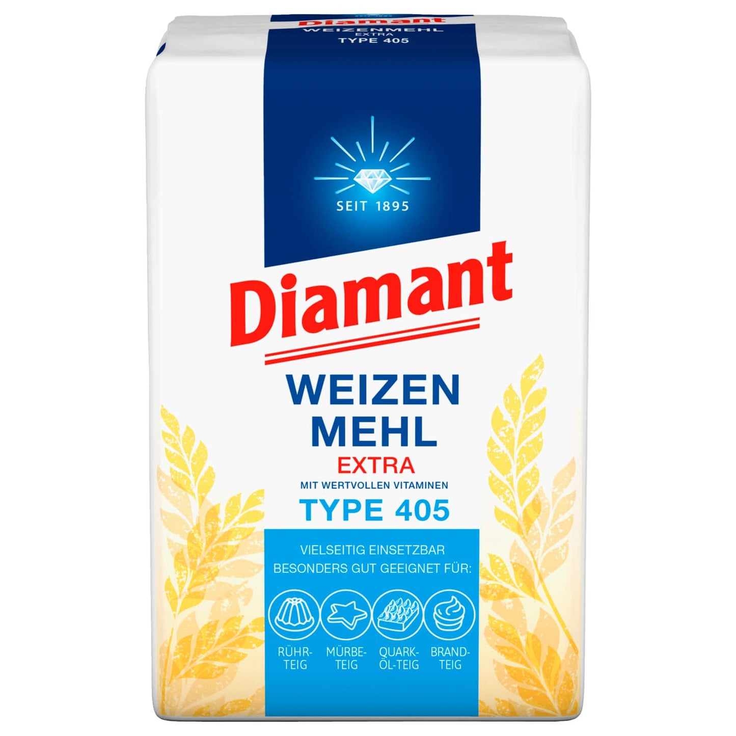 Diamant Weizen Mehl type 405 1kg
