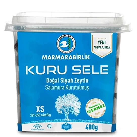 Marmarabirlik Black Olives 400g
