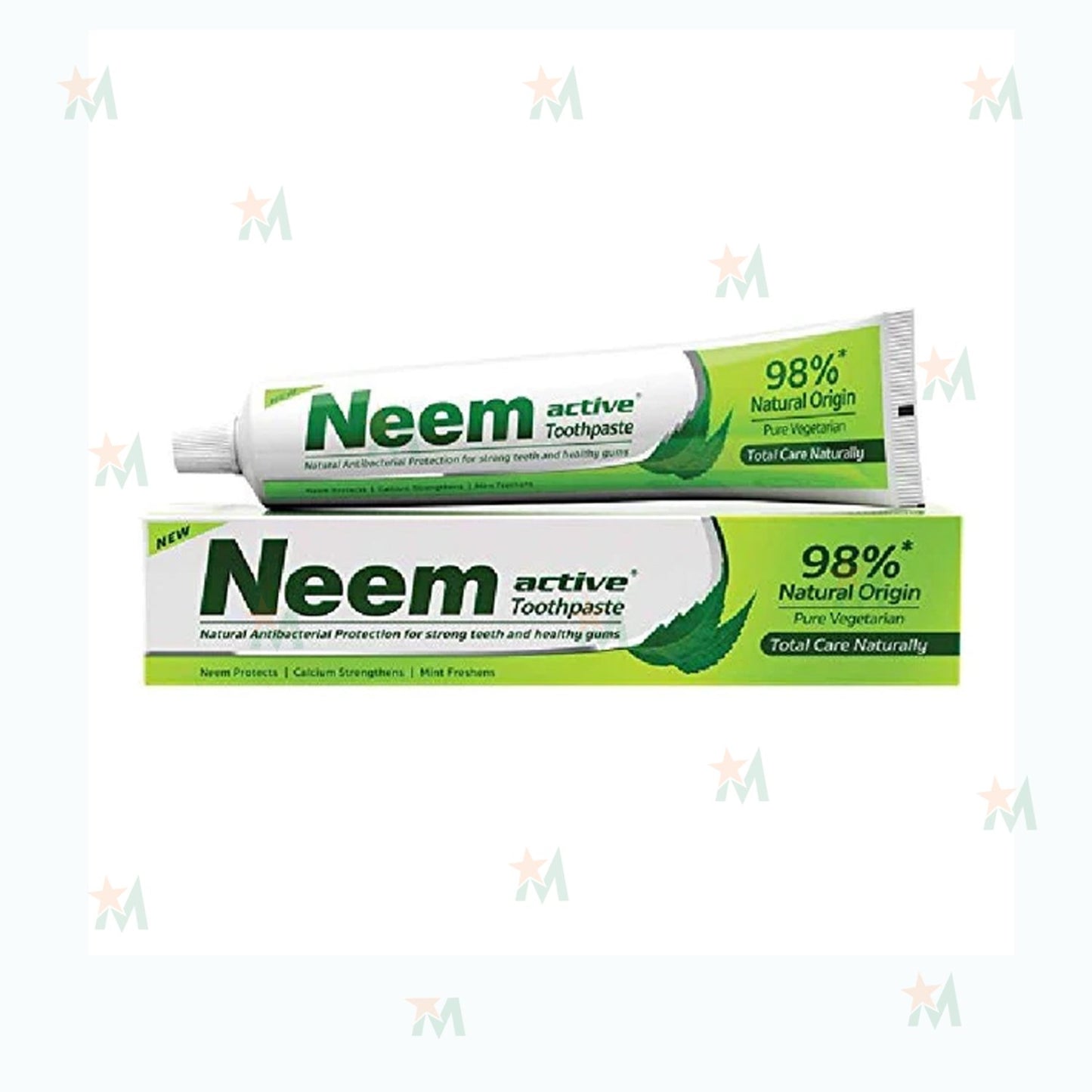 Neem Active Paste With Toothbrush 200g