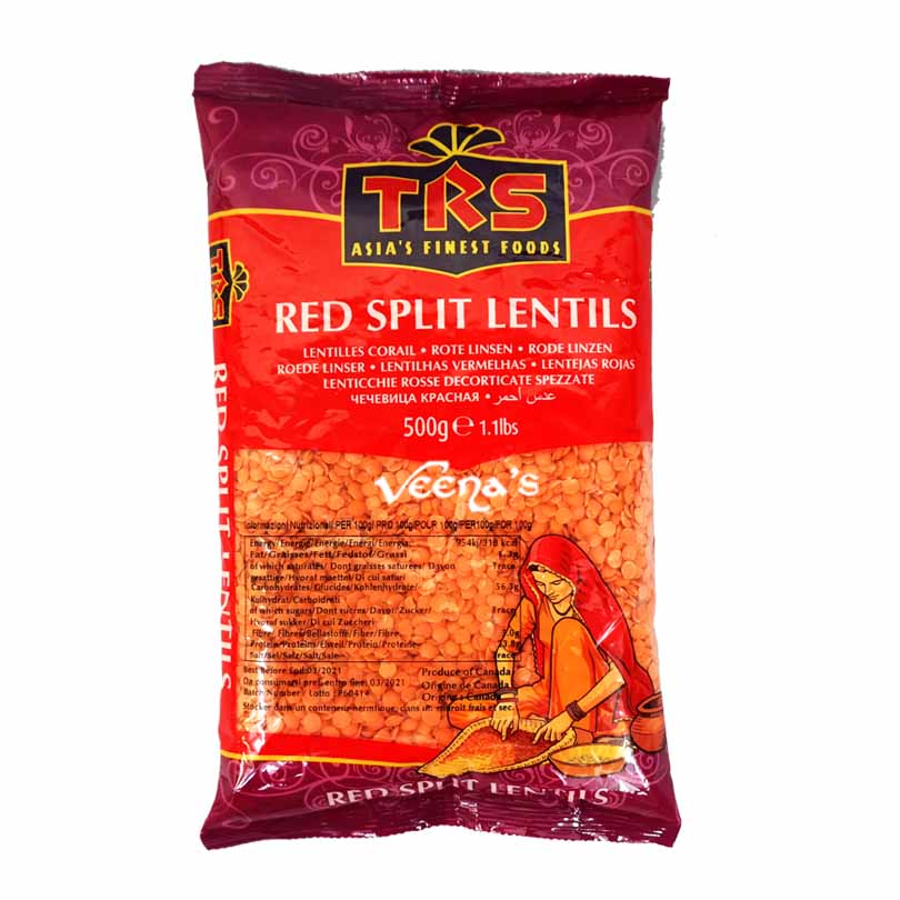 TRS Red Lentils 500gm