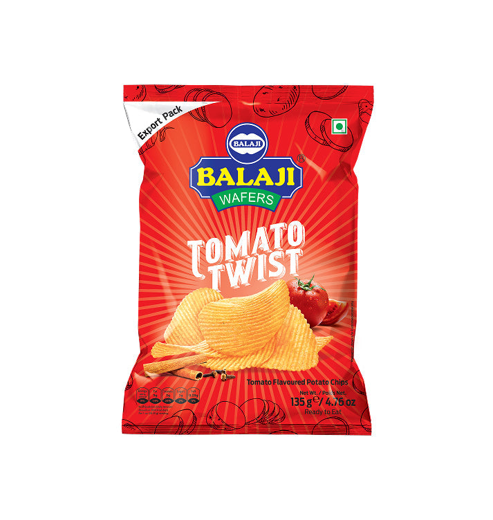 Balaji crunchem tomato twist 135g