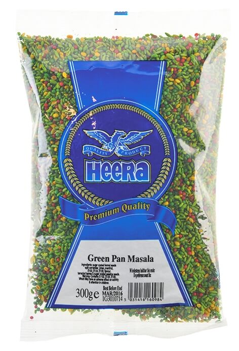 Heera green pan masala 300g