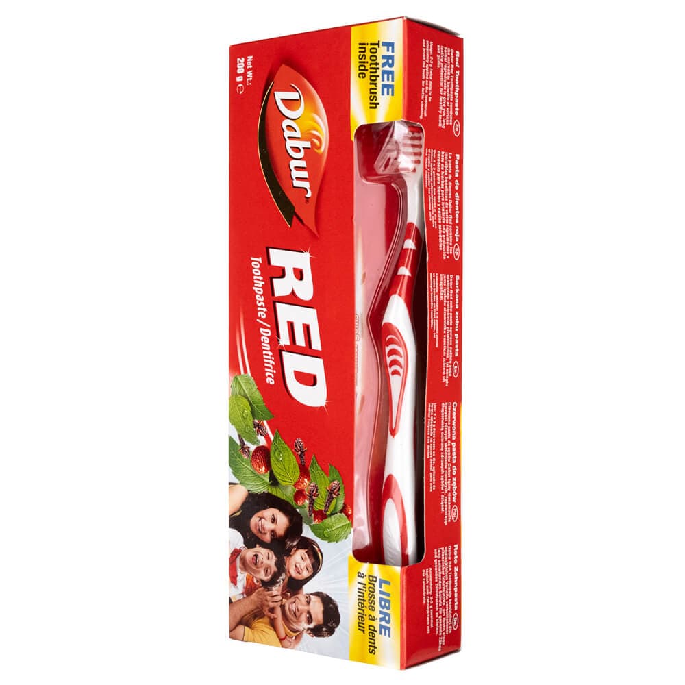 Dabur Red Paste with Toothbrush 200g