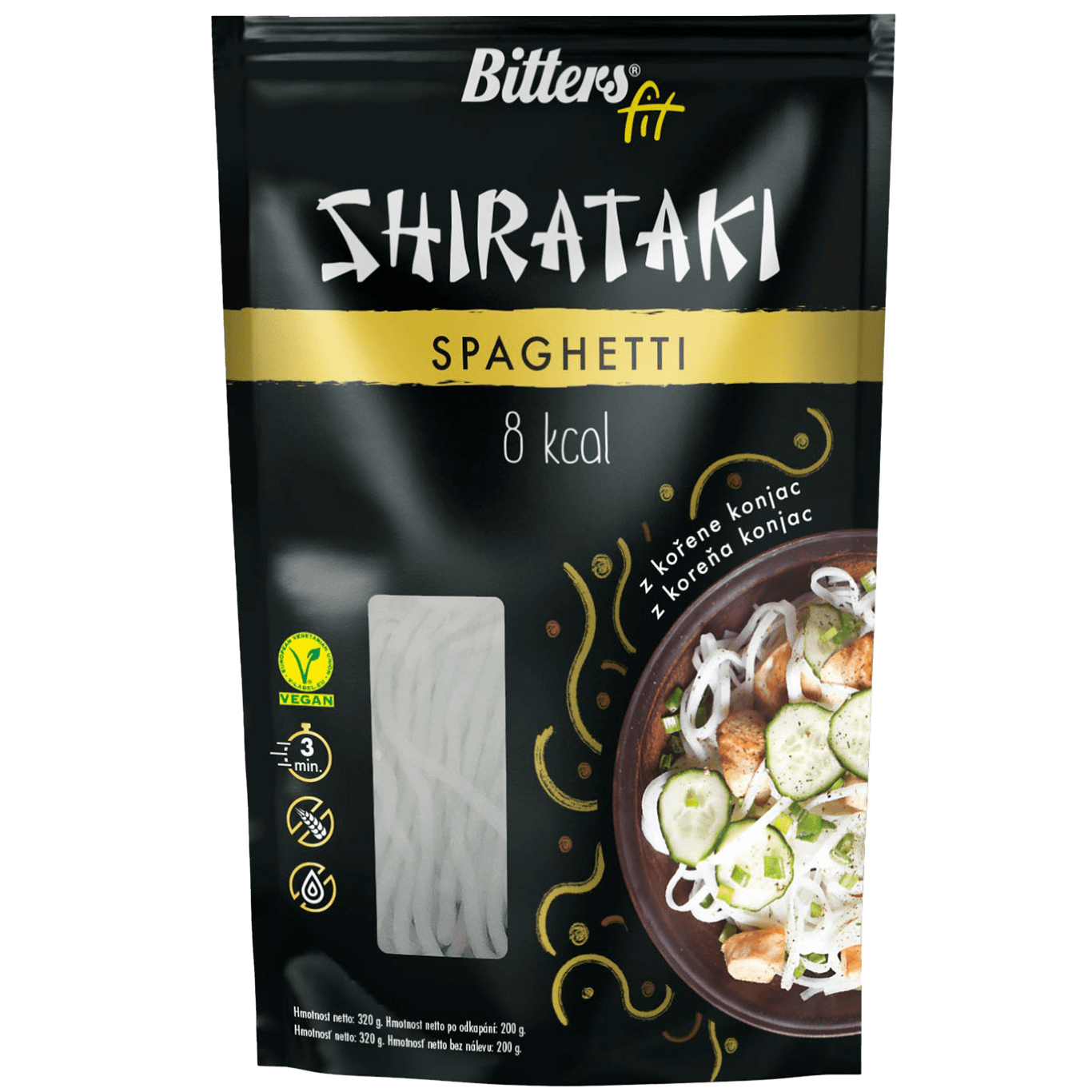 Bittern Shirattaki spaghetti 8kcal