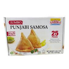 Ashoka Punjaibi samosa 25pcs 1.875kg