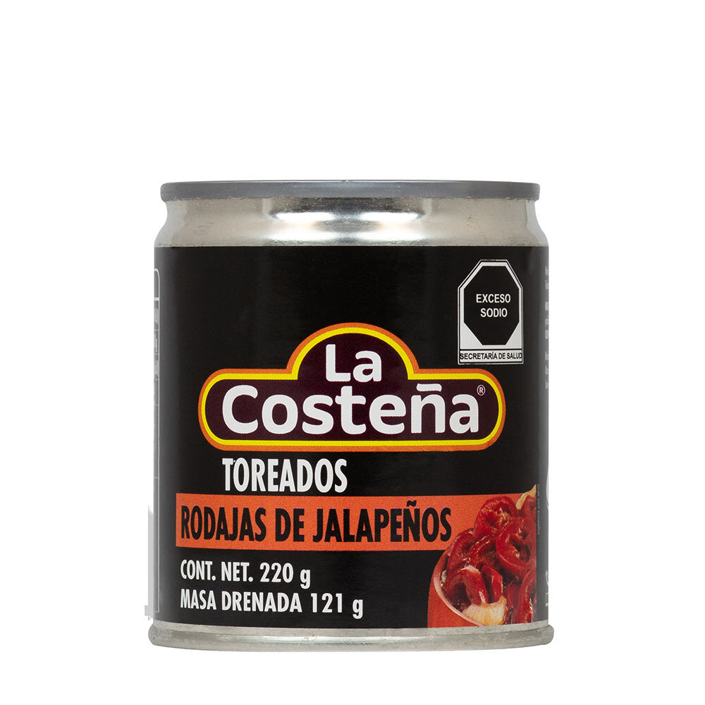 La Costena Toreados Rodajas De jALAPENOS 220G