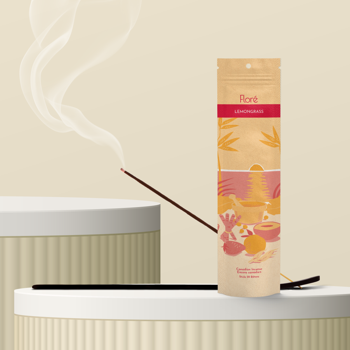 Incense Sticks Lemon Grass 20stk