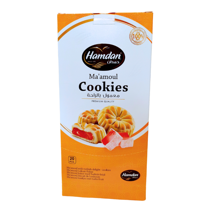 Hamdan Premium Cookies Turkish Delight 400g