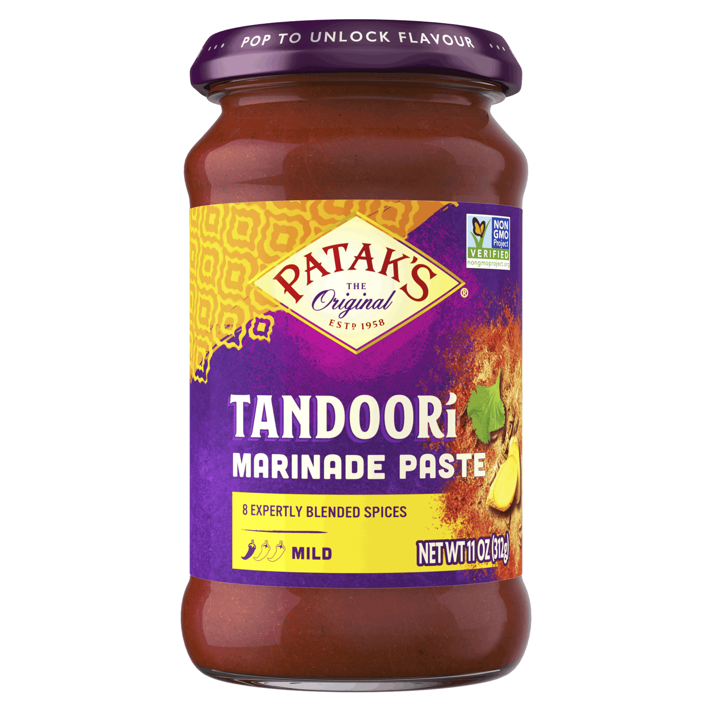 Patak Tandoori marinade paste 283g