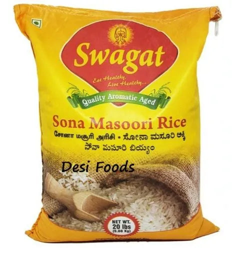 Swagat Sona Masoori Rice 10 kg