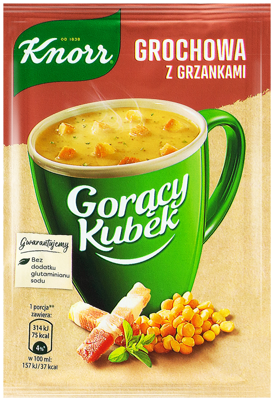 Knorr Yellow Pea soup 21g