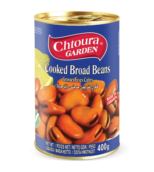 Chtoura Garden Broad Beans Brine 400g
