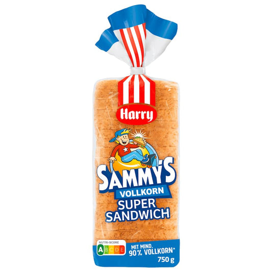 Sammy's vollkorn Super sandwich 750g