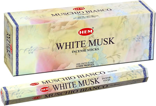 Incense Sticks White Musk 20stk