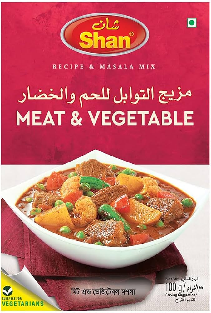 Shan Meat and Vegetables 100 g