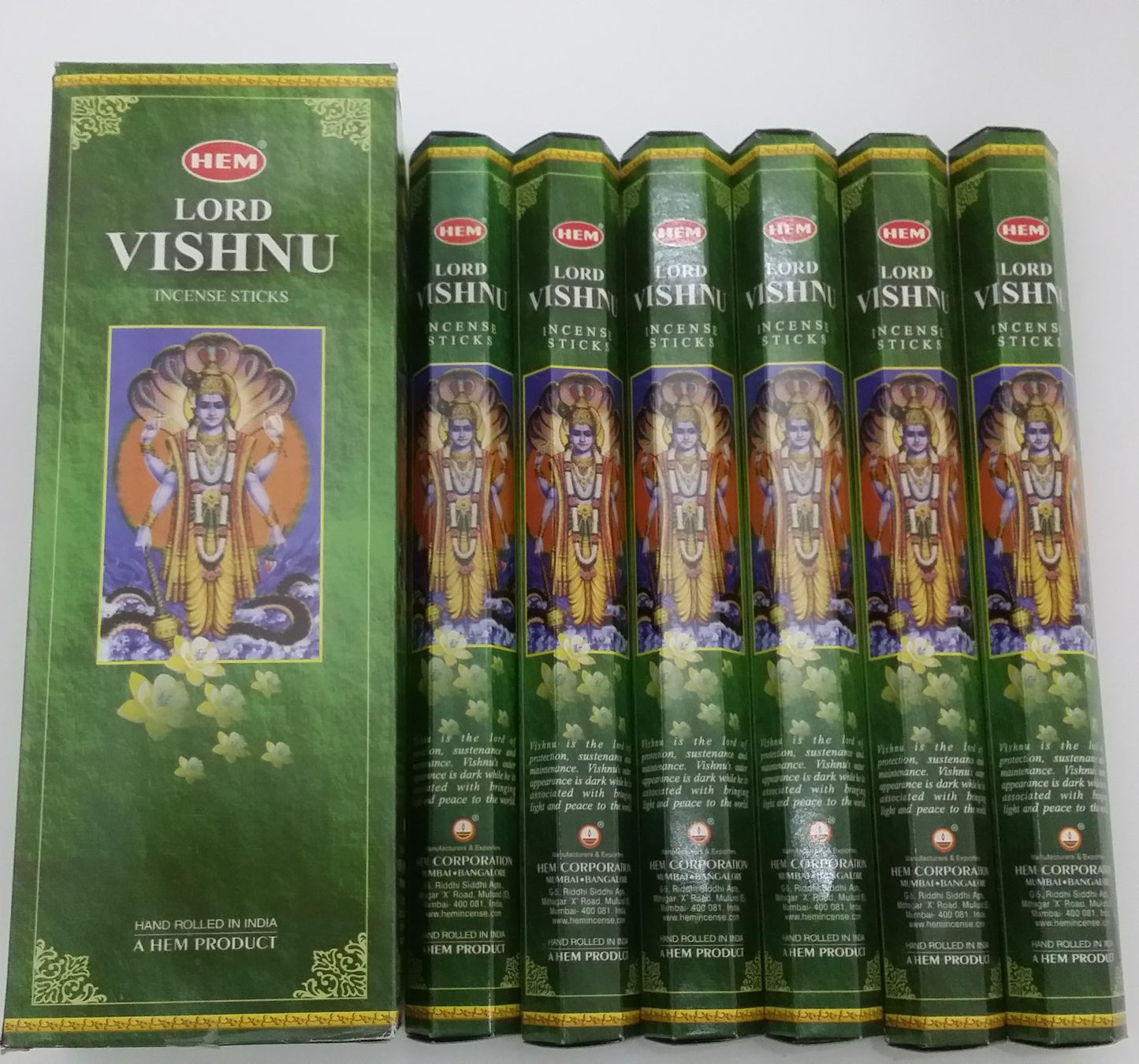 Incense Sticks Vishnu 20stk