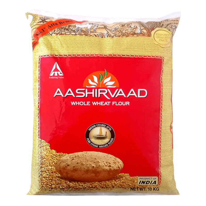 AAshirvaad whole weat flor 10kg