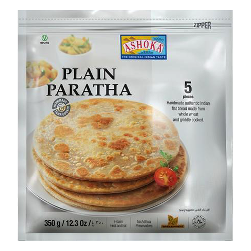Frozen Ashoka Plain Paratha (5 pieces) 350g