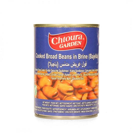Chtoura Garden Cooked Large Broad in Brine 850g