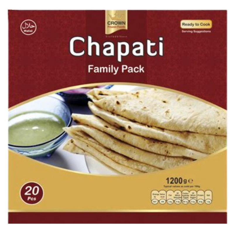Crown Plan Chappati 20pcs
