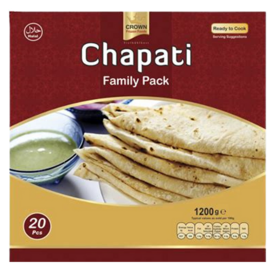 Crown Plan Chappati 20pcs