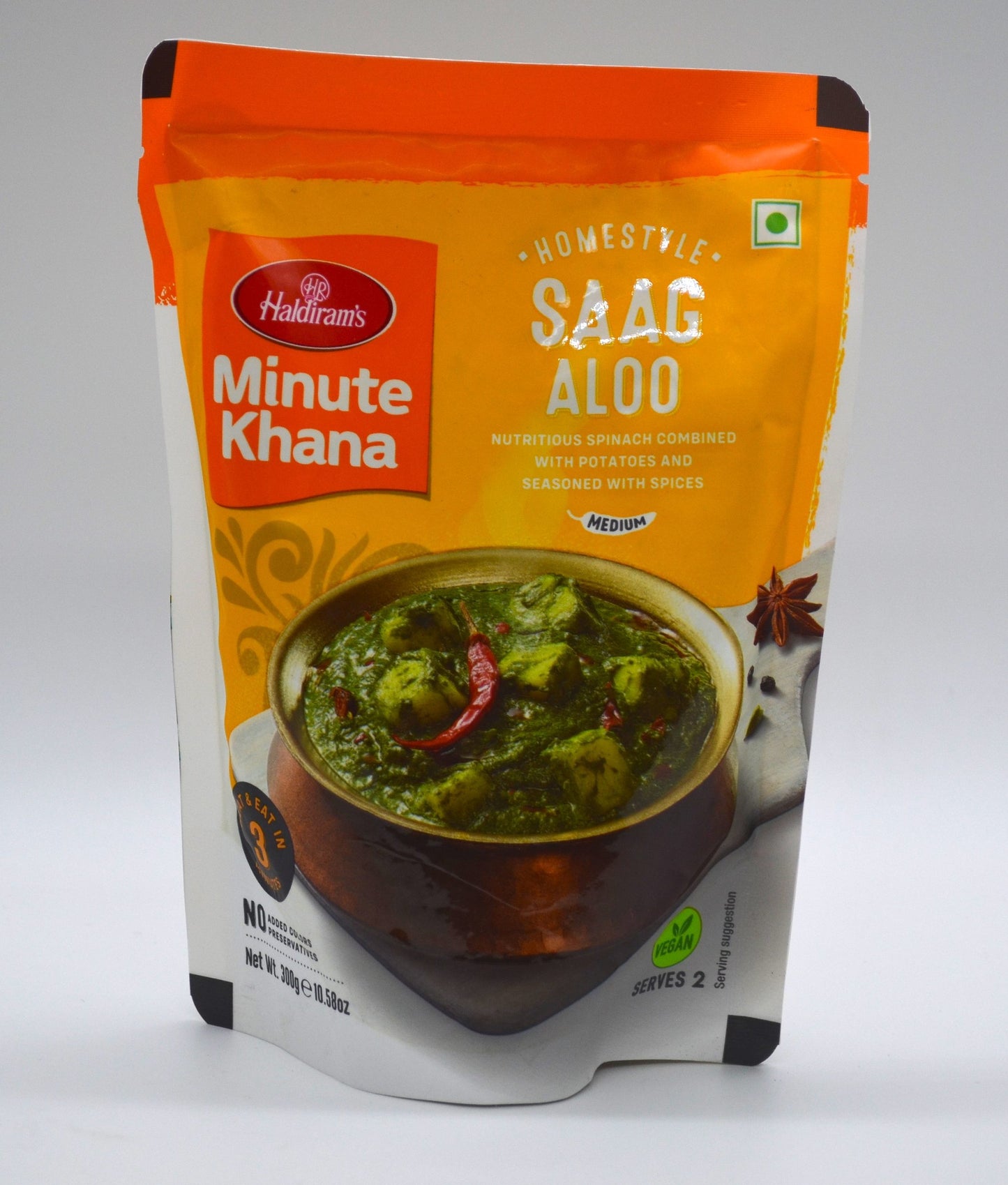 Haldiram Saag aloo