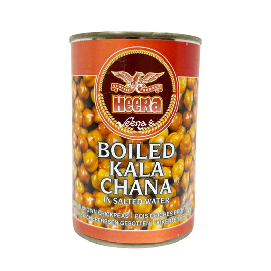 Heera Boiled Kala Chana (Canned) 400gm