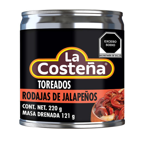 La Costena Toreados Rodajas De jALAPENOS 220G