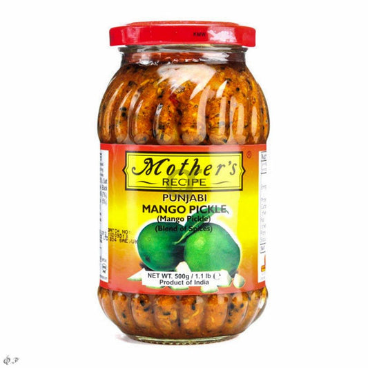 Mothers mango pickle Mild 500g.