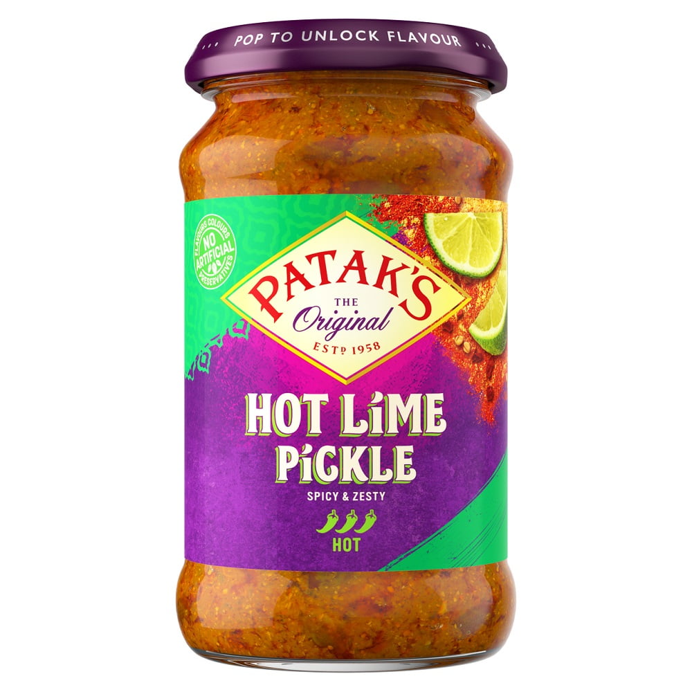Patak Hot Lime Pickle 283g
