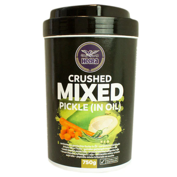 Heera crushed mixed pickle 750g