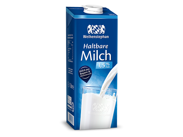 Haltbare milch 1.5% 1L