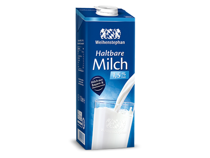 Haltbare milch 1.5% 1L