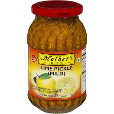 Mothers lemon pickle mild 500g.
