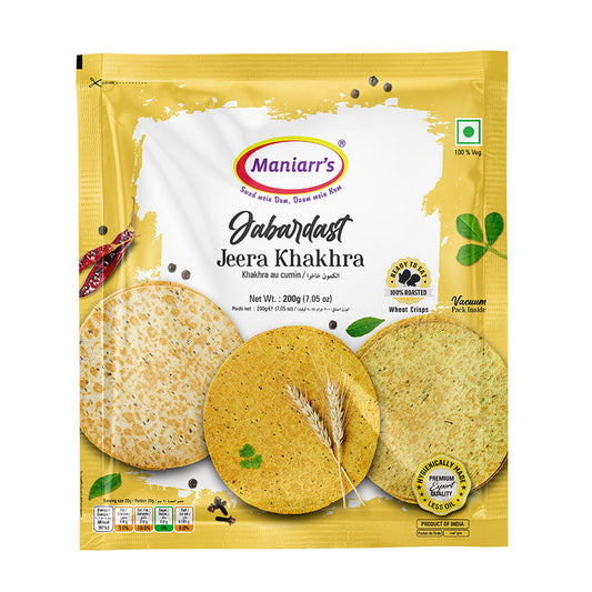 Maniarrs jeera khakhra 200g