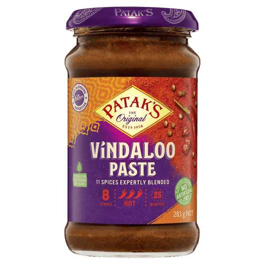 Patak Vindaloo Paste 283g
